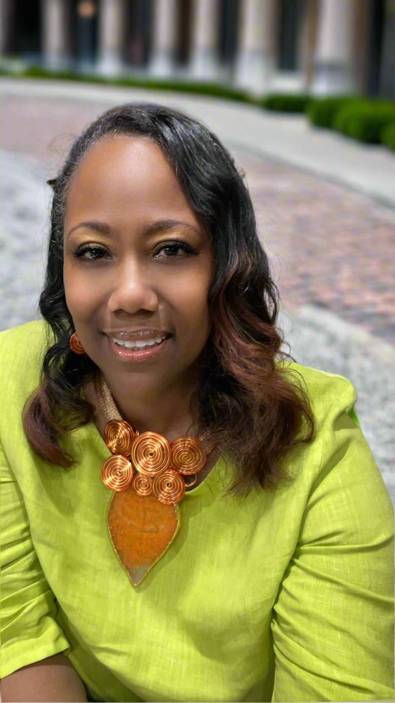 “Fiery Charm” Orange Resin Leaf Wire Tribal Pendant Necklace Set
