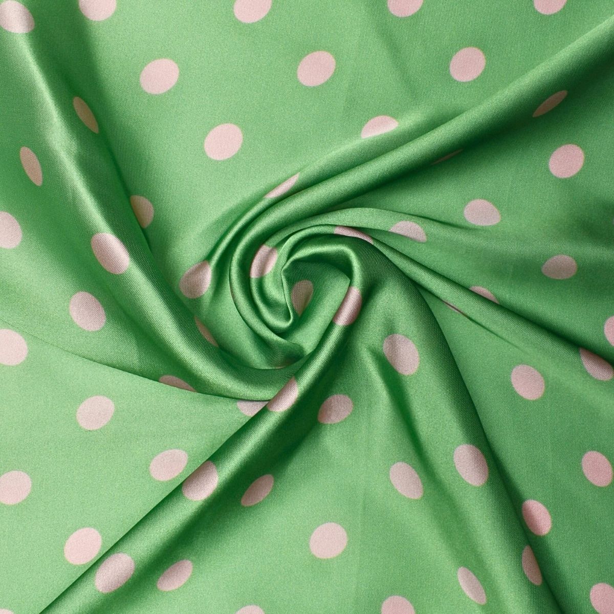 AKA Green Polka Dot Square Sorority Scarf