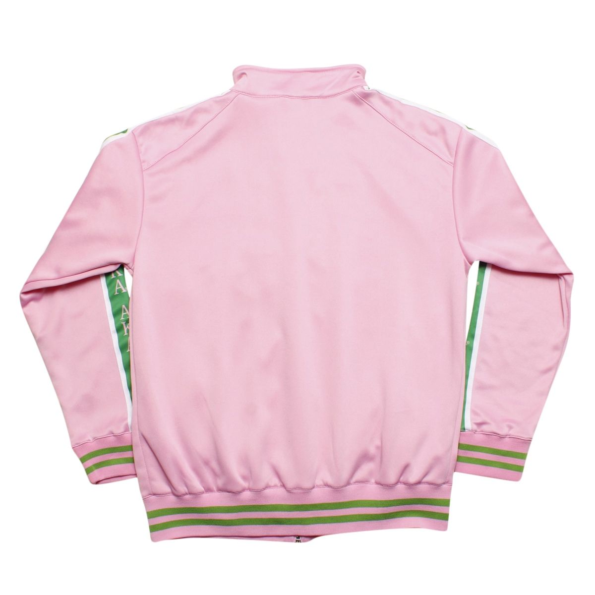 AKA Greek Apparel L Pink Zip Up Track Jacket
