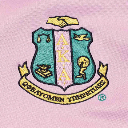 AKA Greek Apparel XL Pink Zip Up Track Jacket